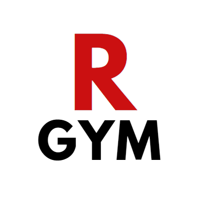 【R-GYM】ロゴ丸枠 - 広島パーソナルトレーニング専門R-GYM Presonal