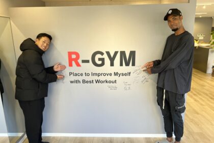 【R-GYM】カープアドゥワ誠選手と塹江選手がご来店④ - 広島パーソナルトレーニング専門R-GYM Presonal