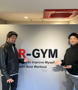 【R-GYM】カープ中崎選手と島内選手がご来店- 広島パーソナルトレーニング専門R-GYM Presonal