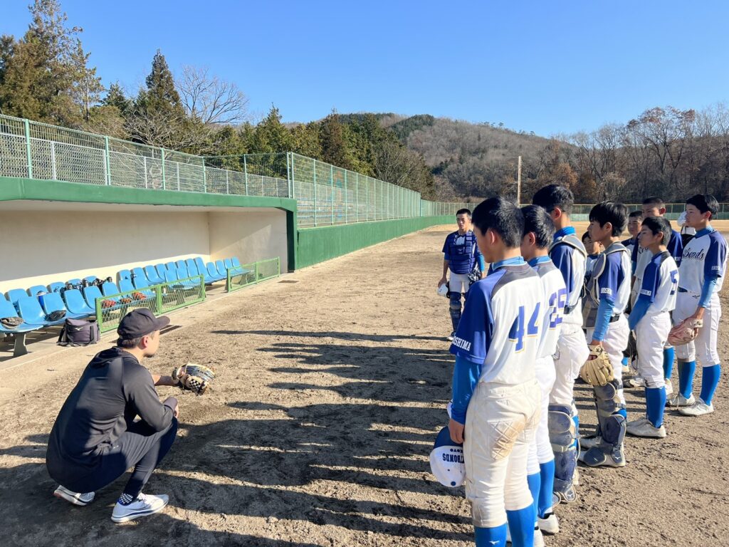 【R-GYM】野球教室④- 広島パーソナルトレーニング専門R-GYM Presonal